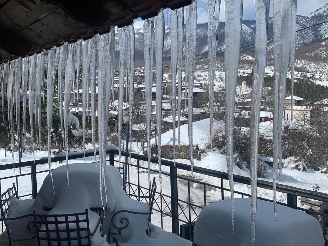 Chalet Asteras Tou Vorra Agios Athanasios  Exteriör bild