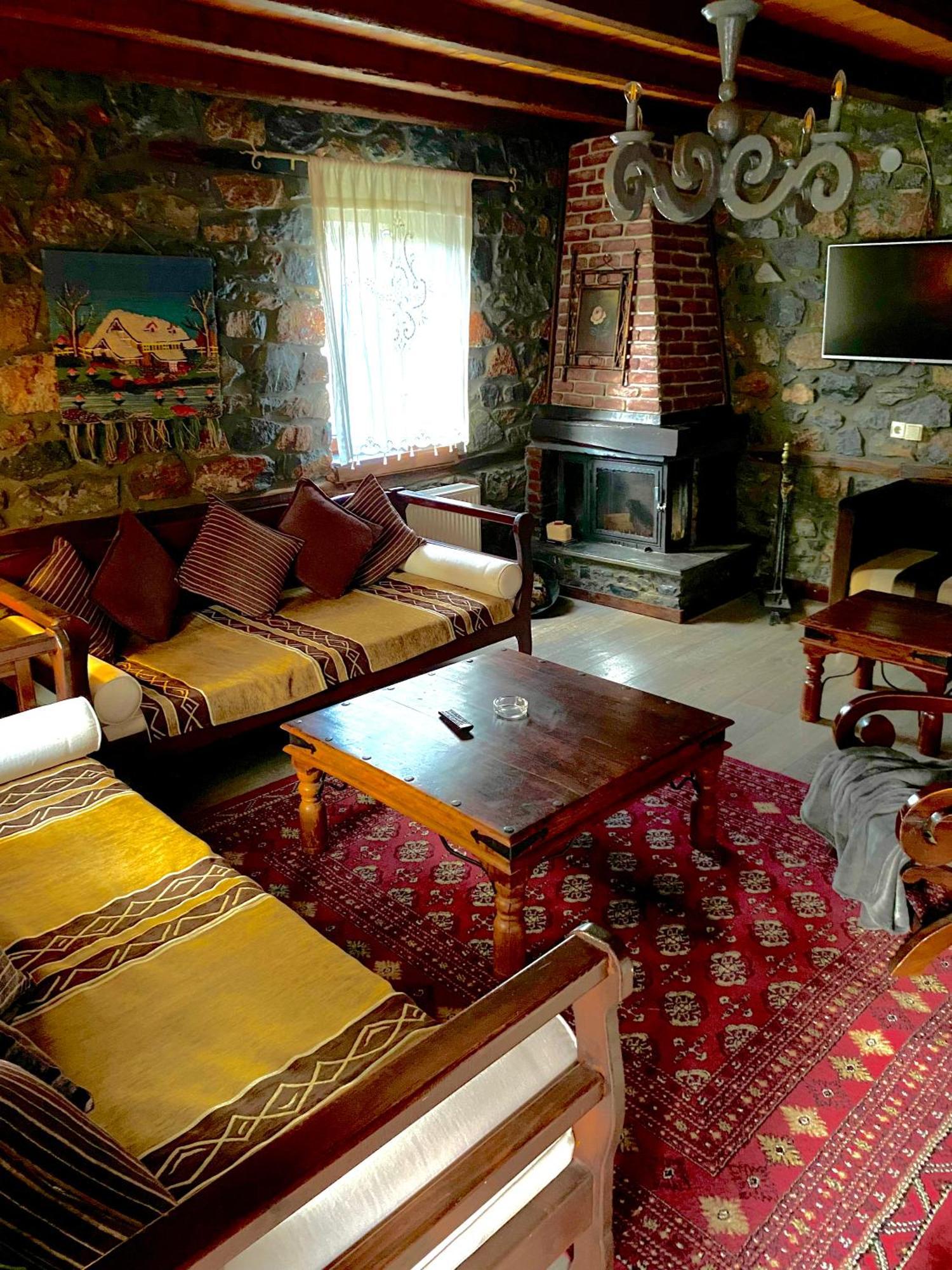 Chalet Asteras Tou Vorra Agios Athanasios  Exteriör bild