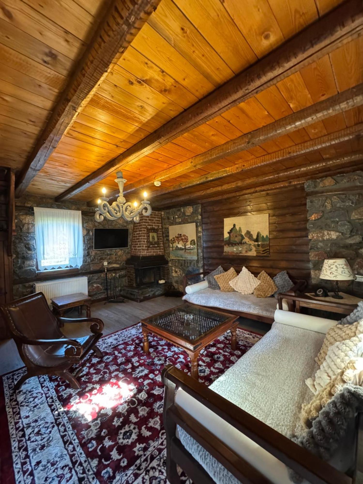 Chalet Asteras Tou Vorra Agios Athanasios  Exteriör bild